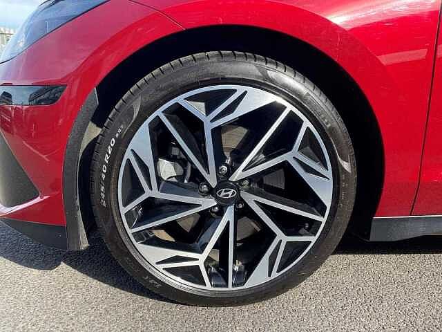 Hyundai IONIQ 6 168kW Premium 77kWh 4dr Auto Red