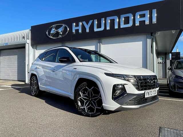 Hyundai TUCSON 1.6 TGDi N Line S 5dr 2WD White
