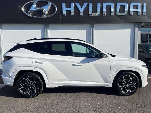Hyundai TUCSON 1.6 TGDi N Line S 5dr 2WD White