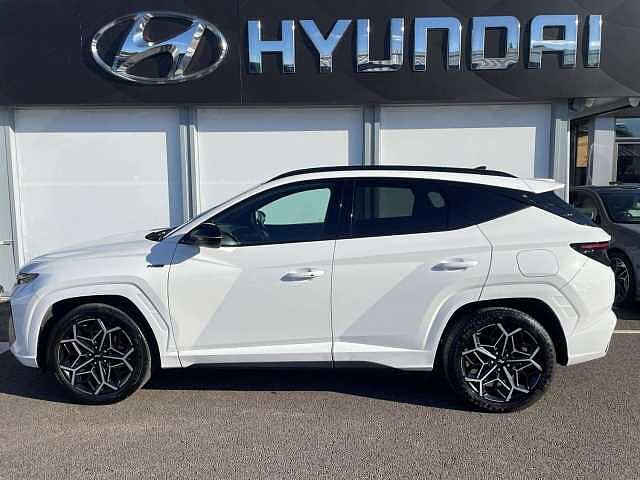 Hyundai TUCSON 1.6 TGDi N Line S 5dr 2WD White