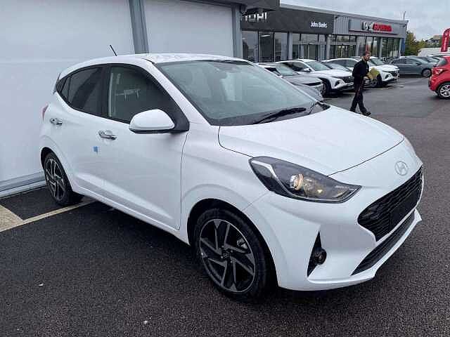 Hyundai I10 1.2 [79] Premium 5dr Auto [Nav] Special solid paint - Atlas white
