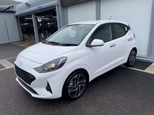 Hyundai I10 1.2 [79] Premium 5dr Auto [Nav] Special solid paint - Atlas white
