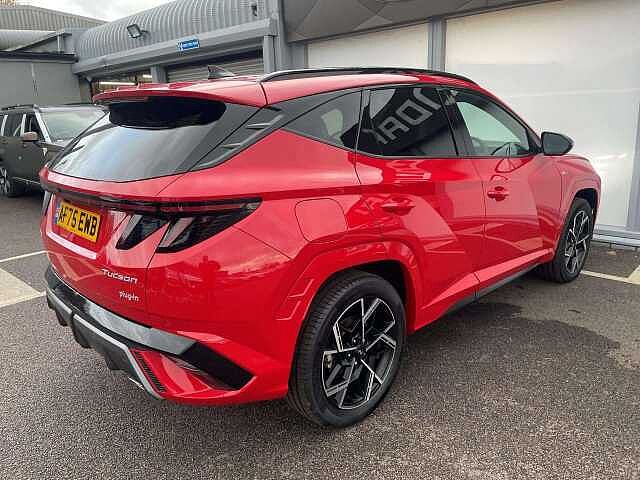 Hyundai TUCSON 1.6T Plug-in Hybrid N Line 5dr 4WD Auto Red