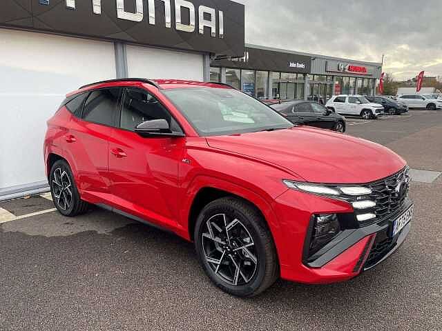 Hyundai TUCSON 1.6T Plug-in Hybrid N Line 5dr 4WD Auto Red