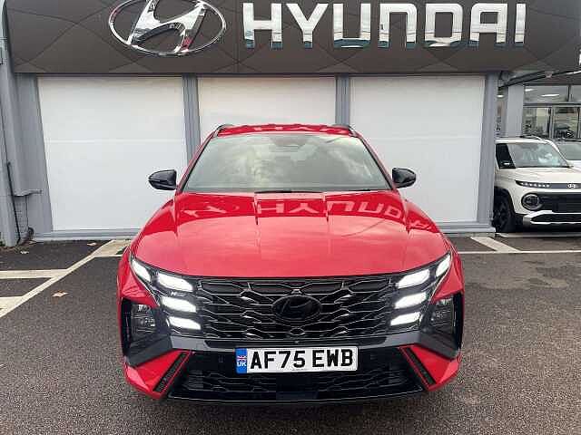 Hyundai TUCSON 1.6T Plug-in Hybrid N Line 5dr 4WD Auto Red