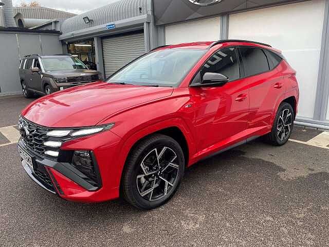 Hyundai TUCSON 1.6T Plug-in Hybrid N Line 5dr 4WD Auto Red