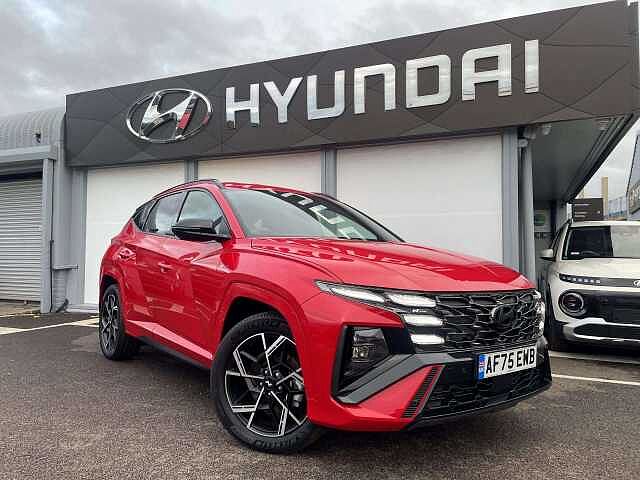Hyundai TUCSON 1.6T Plug-in Hybrid N Line 5dr 4WD Auto Red