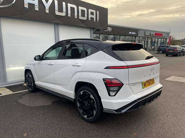Hyundai KONA 160kW N Line S 65kWh 5dr Auto White