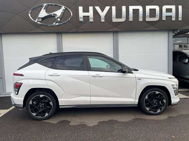 Hyundai KONA 160kW N Line S 65kWh 5dr Auto White
