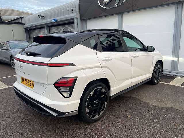 Hyundai KONA 160kW N Line S 65kWh 5dr Auto White