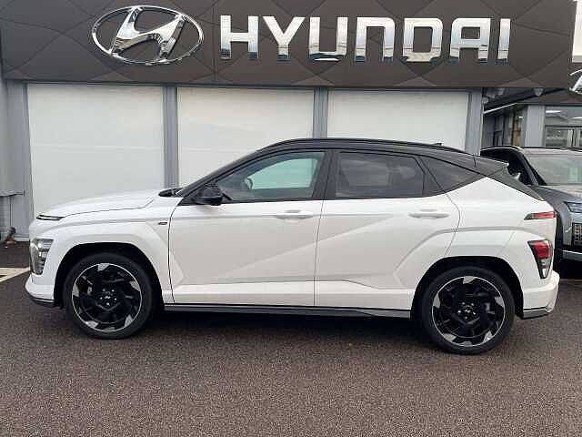 Hyundai KONA 160kW N Line S 65kWh 5dr Auto White
