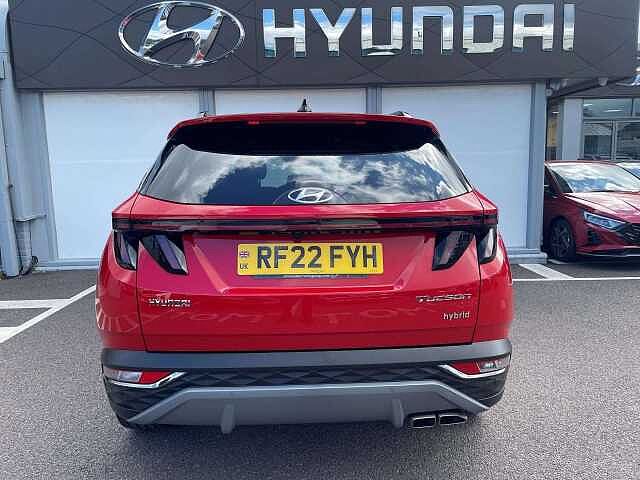Hyundai TUCSON 1.6 TGDi Hybrid 230 Ultimate 5dr 2WD Auto Red