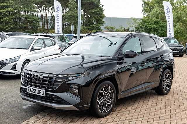 Hyundai TUCSON HYBRID 1.6 T-GDi (150ps) N Line S Phantom Black