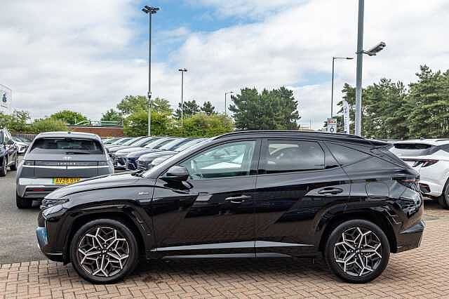Hyundai TUCSON HYBRID 1.6 T-GDi (150ps) N Line S Phantom Black