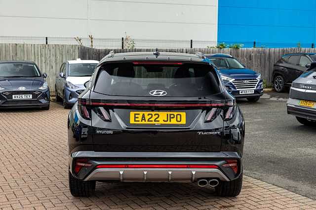 Hyundai TUCSON HYBRID 1.6 T-GDi (150ps) N Line S Phantom Black