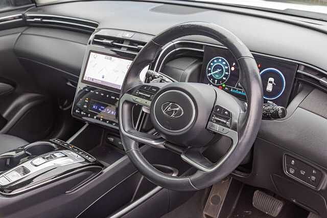 Hyundai TUCSON 1.6 TGDi Hybrid 230 Ultimate 5dr 2WD Auto Polar White