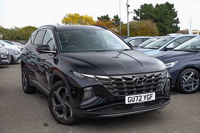 Hyundai TUCSON 1.6 TGDi Hybrid 230 Premium 5dr 2WD Auto Phantom Black