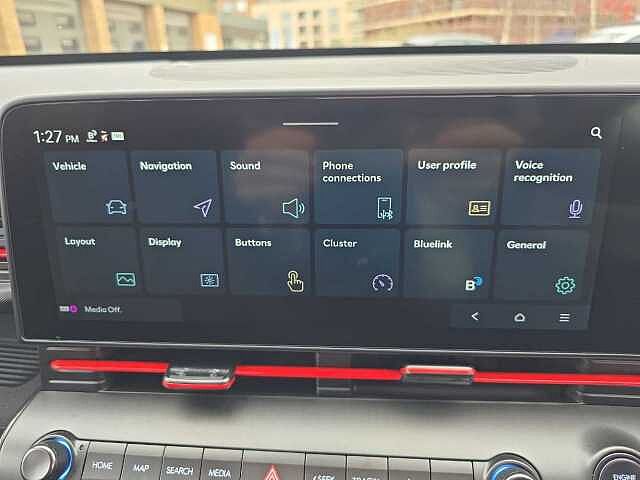 Hyundai KONA Hybrid 1.6 GDi (141ps) N Line DCT Blue