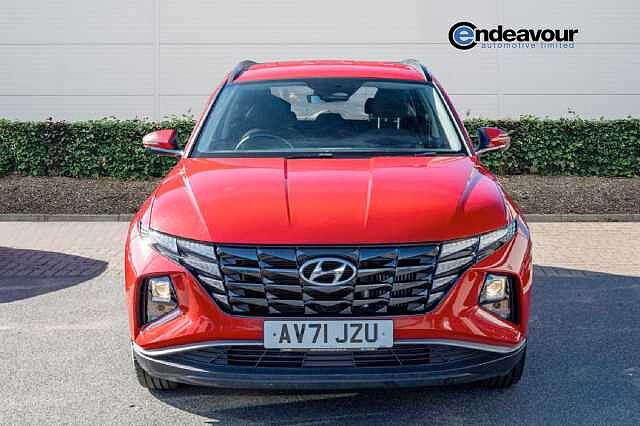 Hyundai TUCSON 1.6 TGDi SE Connect 5dr 2WD Engine Red