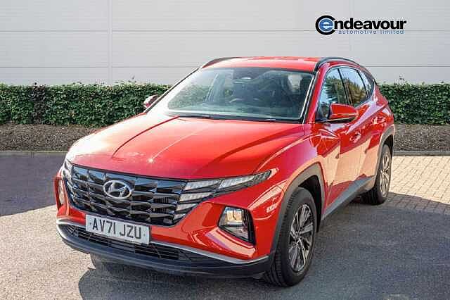 Hyundai TUCSON 1.6 TGDi SE Connect 5dr 2WD Engine Red
