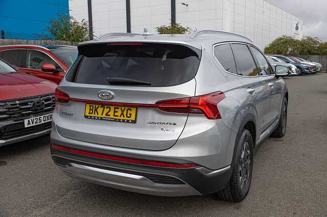 Hyundai SANTA FE 1.6 TGDi Hybrid Premium 5dr Auto Typhoon Silver