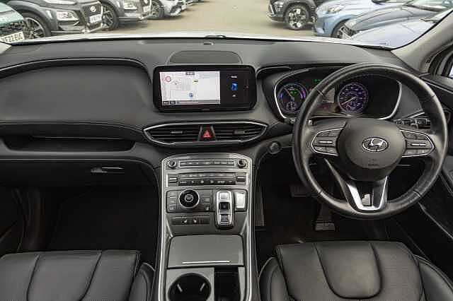 Hyundai SANTA FE 1.6 TGDi Hybrid Premium 5dr Auto Typhoon Silver