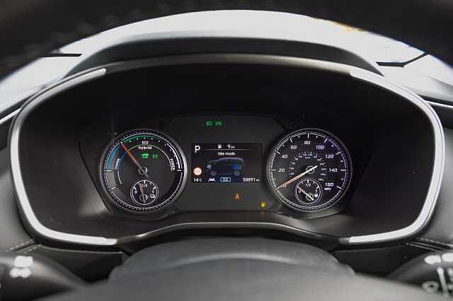 Hyundai SANTA FE 1.6 TGDi Hybrid Premium 5dr Auto Typhoon Silver