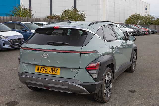 Hyundai KONA 1.6 Hybrid 129 Ultimate 5dr DCT MIRAGE GREEN