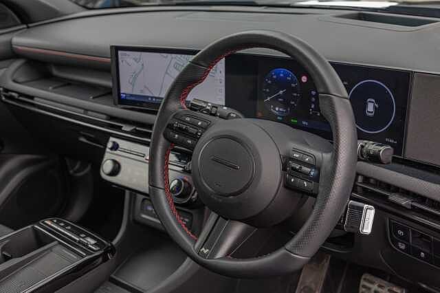 Hyundai TUCSON 1.6T Hybrid N Line S 5dr Auto Abyss Black
