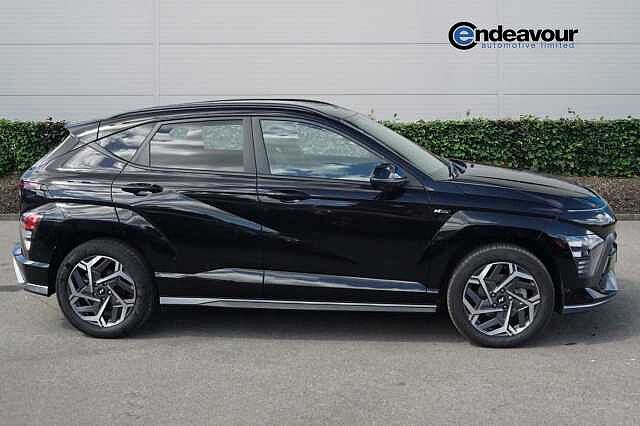Hyundai KONA 1.6 Hybrid 129 N Line S 5dr DCT Abyss Black