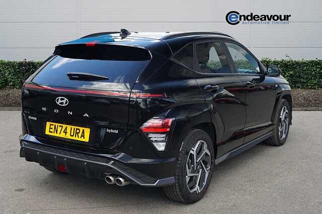 Hyundai KONA 1.6 Hybrid 129 N Line S 5dr DCT Abyss Black
