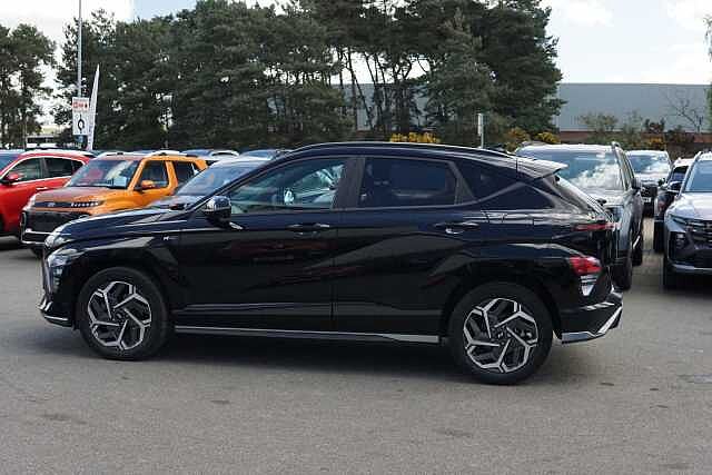 Hyundai KONA 1.6 Hybrid 129 N Line S 5dr DCT Abyss Black