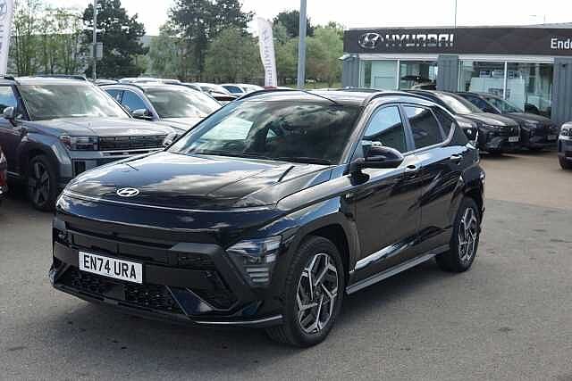 Hyundai KONA 1.6 Hybrid 129 N Line S 5dr DCT Abyss Black