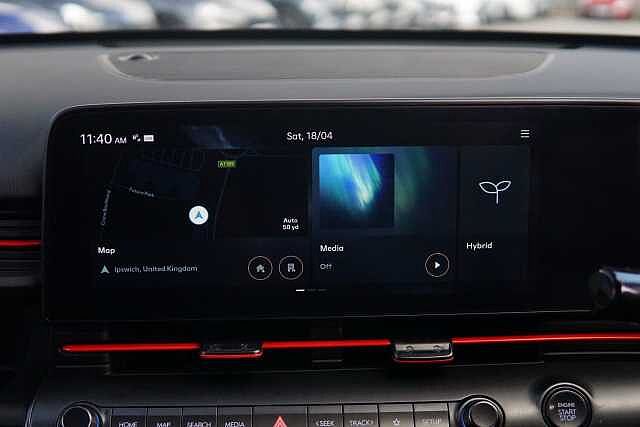 Hyundai KONA 1.6 Hybrid 129 N Line S 5dr DCT Abyss Black