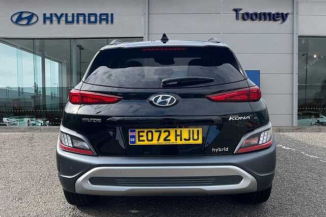 Hyundai KONA 1.6 H Gdi Premium Suv 5dr Petrol Hybrid Dct Euro 6 (s/s) (141 Ps) Black