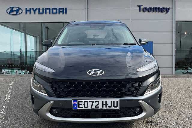 Hyundai KONA 1.6 H Gdi Premium Suv 5dr Petrol Hybrid Dct Euro 6 (s/s) (141 Ps) Black