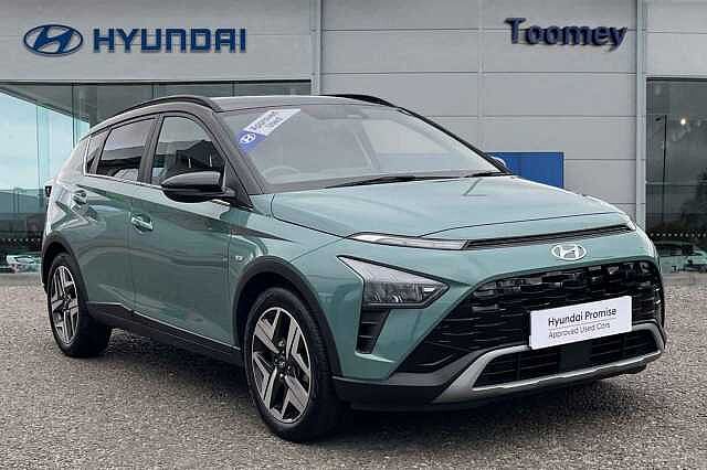 Hyundai BAYON 1.0 T Gdi Mhev Ultimate Suv 5dr Petrol Hybrid Manual Euro 6 (s/s) (120 Ps) Mangrove Green