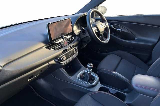 Hyundai I30 1.5 T Gdi Mhev N Line Hatchback 5dr Petrol Hybrid Manual Euro 6 (s/s) (159 Ps) Amazon Grey