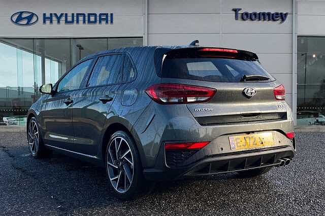 Hyundai I30 1.5 T Gdi Mhev N Line Hatchback 5dr Petrol Hybrid Manual Euro 6 (s/s) (159 Ps) Amazon Grey