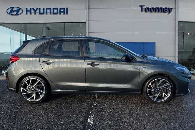 Hyundai I30 1.5 T Gdi Mhev N Line Hatchback 5dr Petrol Hybrid Manual Euro 6 (s/s) (159 Ps) Amazon Grey