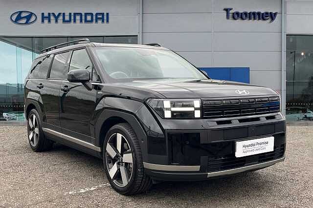 Hyundai SANTA FE 1.6 H T Gdi Ultimate Suv 5dr Petrol Hybrid Auto Euro 6 (s/s) (7seat) (215 Ps) Abyss Black