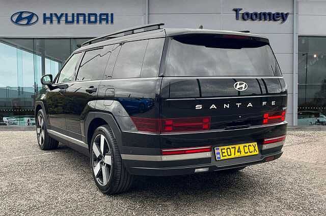 Hyundai SANTA FE 1.6 H T Gdi Ultimate Suv 5dr Petrol Hybrid Auto Euro 6 (s/s) (7seat) (215 Ps) Abyss Black