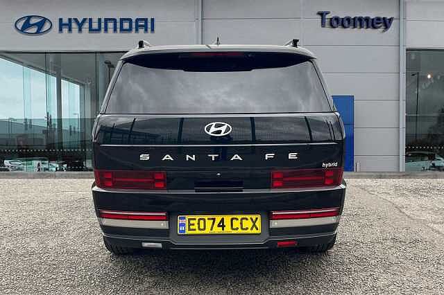 Hyundai SANTA FE 1.6 H T Gdi Ultimate Suv 5dr Petrol Hybrid Auto Euro 6 (s/s) (7seat) (215 Ps) Abyss Black