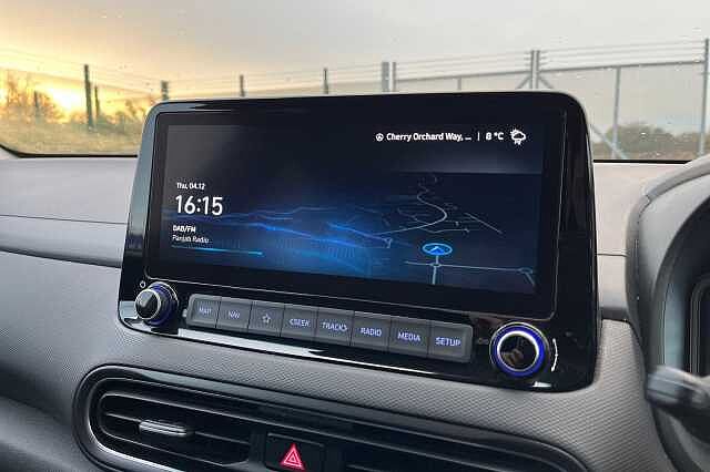 Hyundai KONA 1.6 H Gdi Premium Suv 5dr Petrol Hybrid Dct Euro 6 (s/s) (141 Ps) Surfy Blue