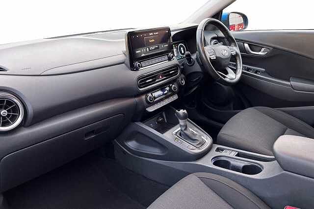 Hyundai KONA 1.6 H Gdi Premium Suv 5dr Petrol Hybrid Dct Euro 6 (s/s) (141 Ps) Surfy Blue