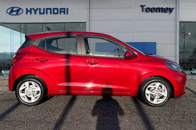 Hyundai I10 1.2 Se Connect Hatchback 5dr Petrol Manual Euro 6 (s/s) (84 Ps) Red