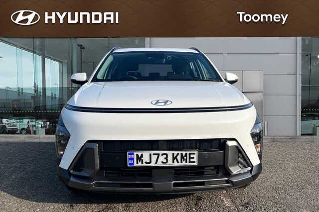 Hyundai KONA 1.6 H Gdi Advance Suv 5dr Petrol Hybrid Dct Euro 6 (s/s) (141 Ps) Atlas White
