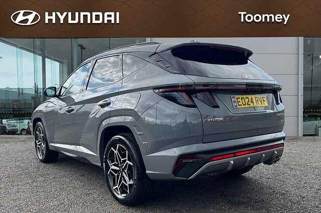 Hyundai TUCSON 1.6 H T Gdi N Line Suv 5dr Petrol Hybrid Auto Euro 6 (s/s) (230 Ps) Shadow Grey