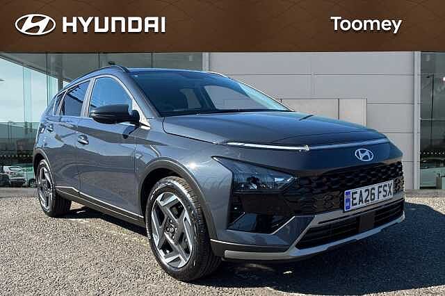 Hyundai BAYON 1.0 T Gdi Tech Line Suv 5dr Petrol Dct Euro 6 (s/s) (90 Ps) Aurora Grey