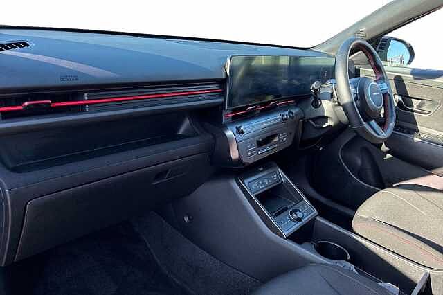 Hyundai KONA 1.6 H Gdi N Line Suv 5dr Petrol Hybrid Dct Euro 6 (s/s) (129 Ps) Cdyber Grey